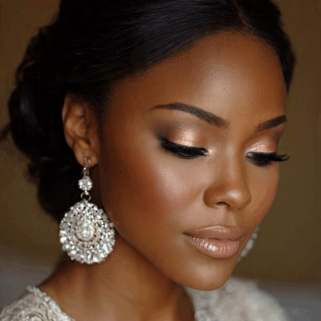 Black skin make up in Toronto Downtown