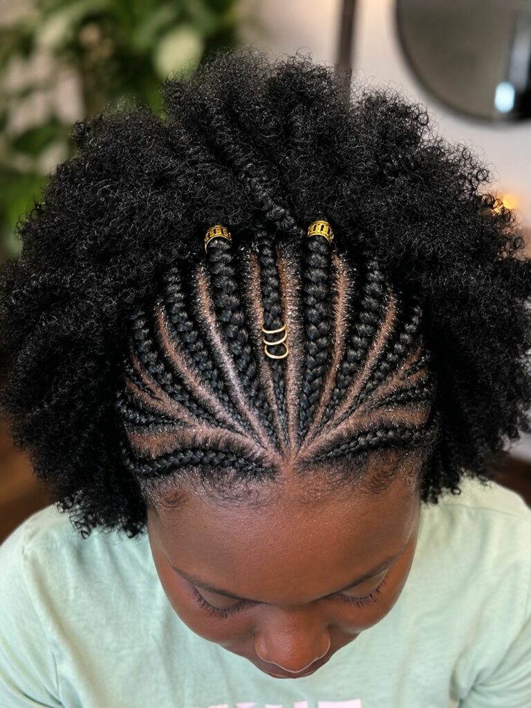 Fulani Braids - Small Size - Shoulder length